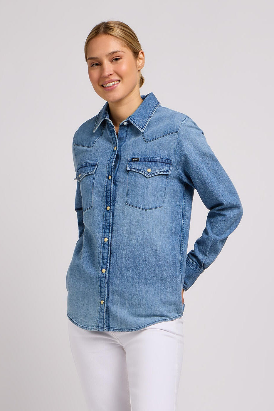 Regular Western denimskjorte - MT Range
